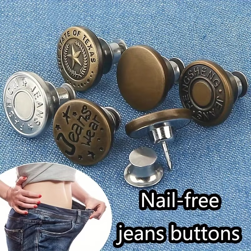 Adjustable Clothes Button