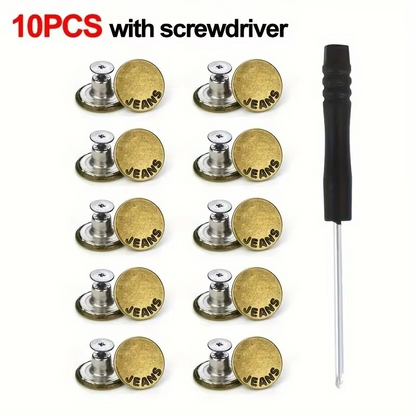 Adjustable Clothes Button
