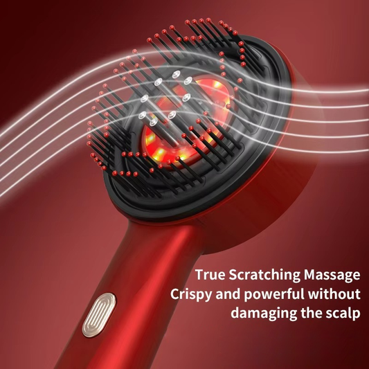 Red Light Therapy Scalp Massager