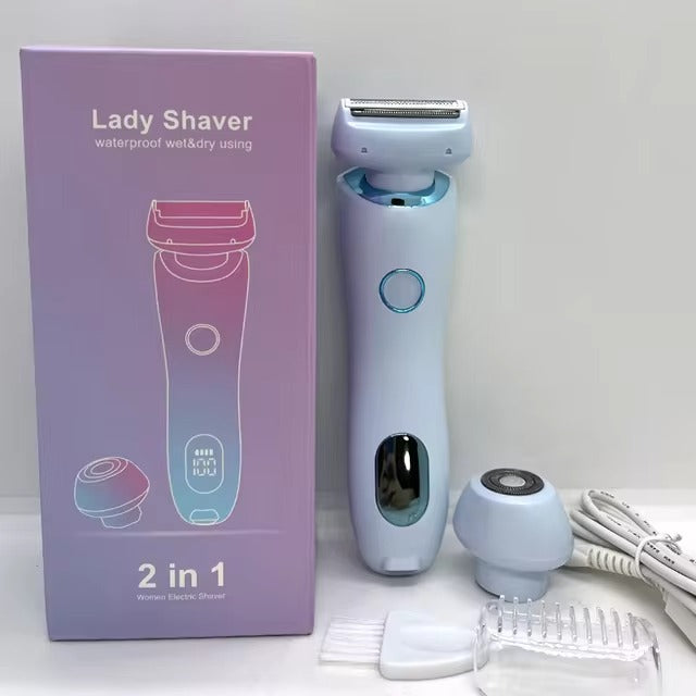 2 in 1 Electric Shaver for Women